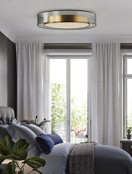 Round Low Profile Ceiling Light-DWHOME