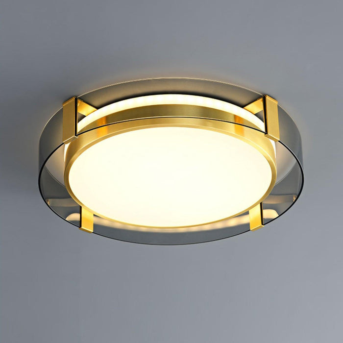 Round Low Profile Ceiling Light-DWHOME