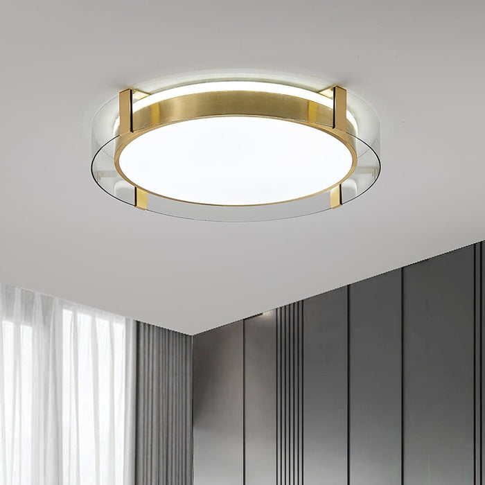 Round Low Profile Ceiling Light-DWHOME