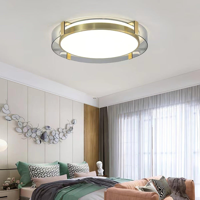 Round Low Profile Ceiling Light-DWHOME