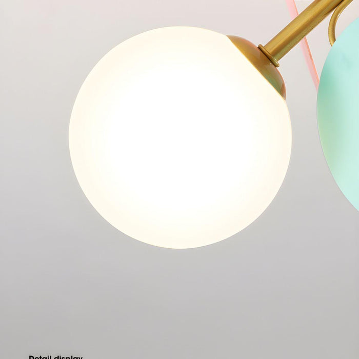 Round Macaron Ceiling Lamp-DWHOME