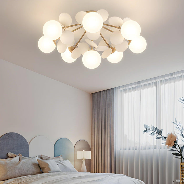 Round Macaron Ceiling Lamp-DWHOME