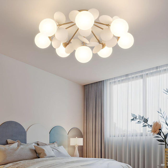 Round Macaron Ceiling Lamp-DWHOME