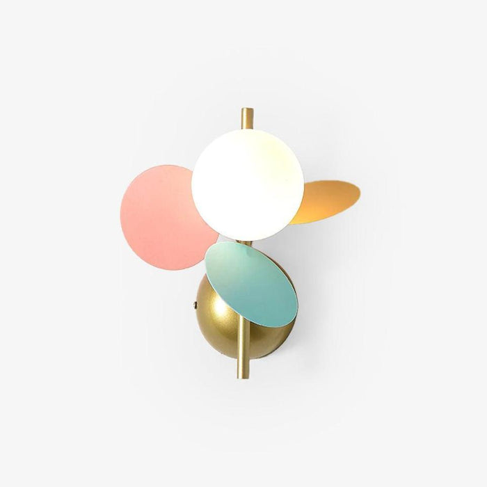 Round Macaron Wall Lamp-DWHOME