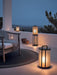 Round Pillar Acrylic Lantern Outdoor Lamp-DWHOME