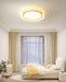 Round Pleated Ceiling Lamp-DWHOME
