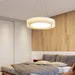 Round Pleated Pendant Lamp-DWHOME