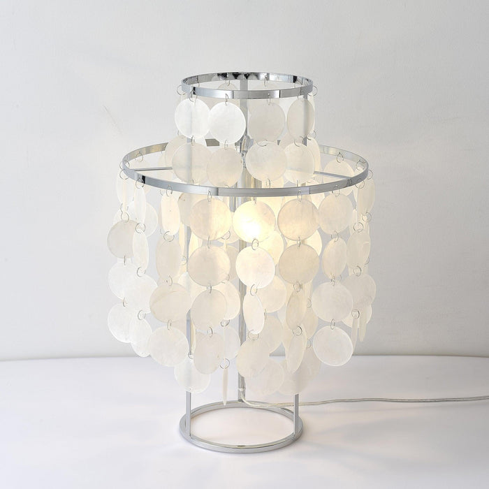 Round Shell Table Lamp - DWHOME