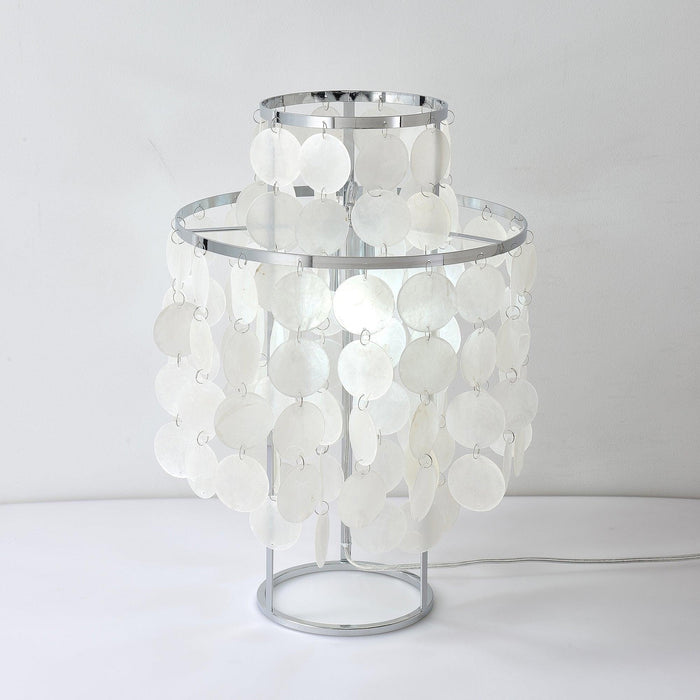 Round Shell Table Lamp - DWHOME