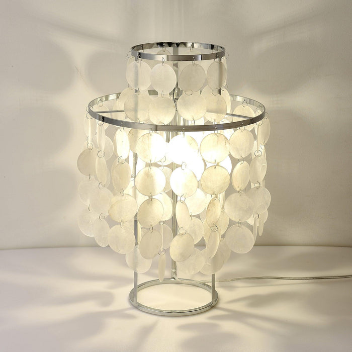 Round Shell Table Lamp - DWHOME