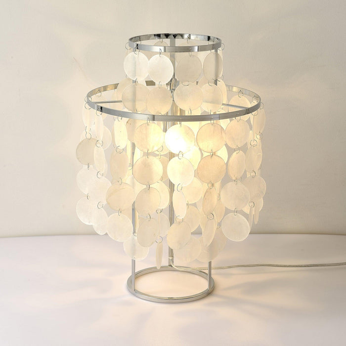 Round Shell Table Lamp - DWHOME