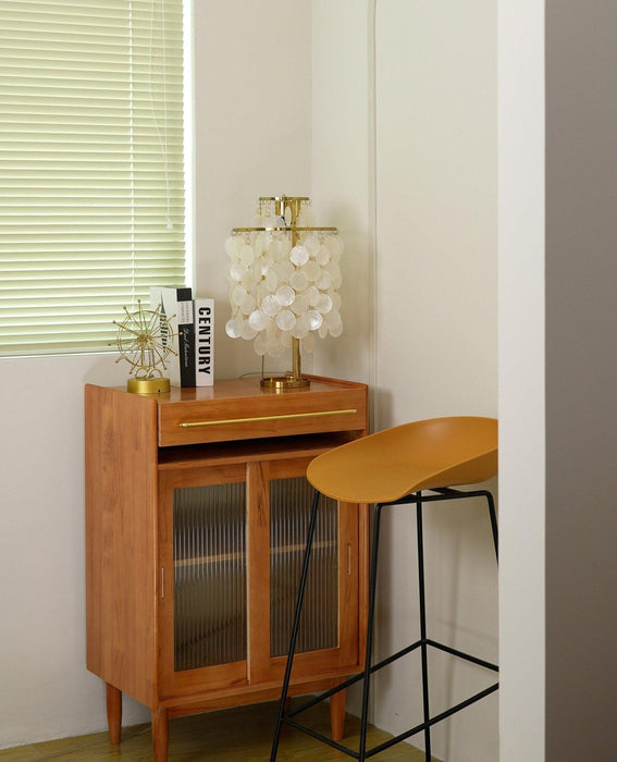 Round Shell Table Lamp - DWHOME