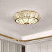 Round Textured Glass Ceiling Light-DWHOME
