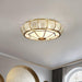 Round Textured Glass Ceiling Light-DWHOME