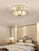 Round Textured Glass Ceiling Light-DWHOME