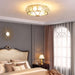 Round Textured Glass Ceiling Light-DWHOME