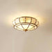 Round Textured Glass Ceiling Light-DWHOME