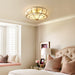 Round Textured Glass Ceiling Light-DWHOME