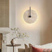 Round Travertine Wall Lamp - Vakkerlight