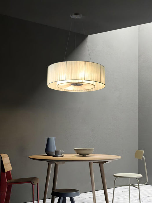 Ruffle Pleated Pendant Lamp-DWHOME