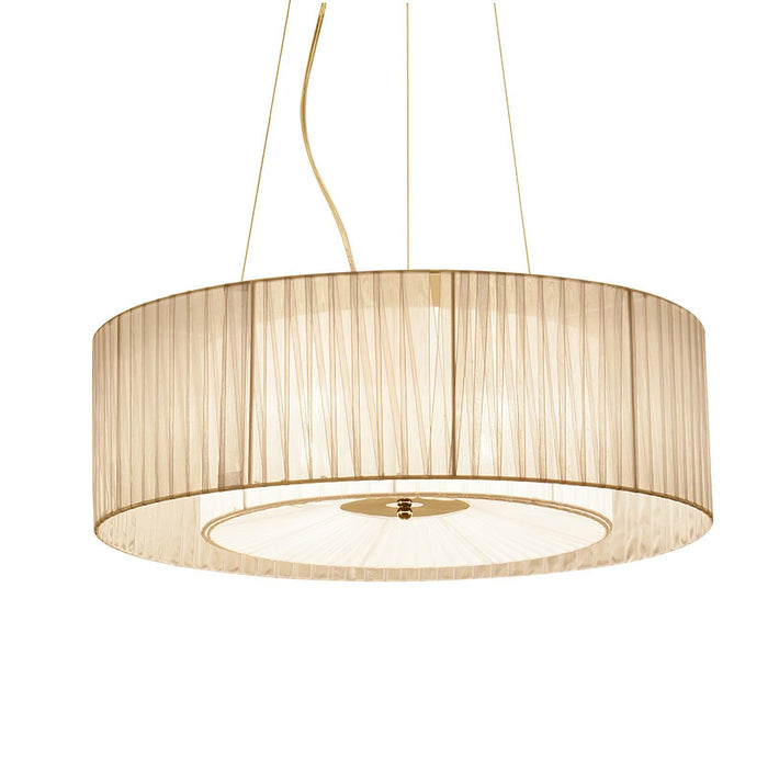 Ruffle Pleated Pendant Lamp-DWHOME