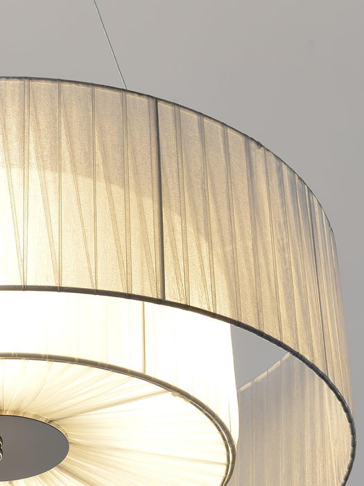 Ruffle Pleated Pendant Lamp-DWHOME