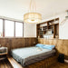 Ruffle Pleated Pendant Lamp-DWHOME