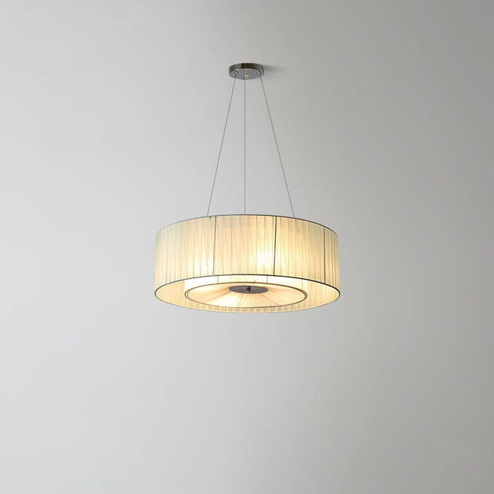 Ruffle Pleated Pendant Lamp-DWHOME