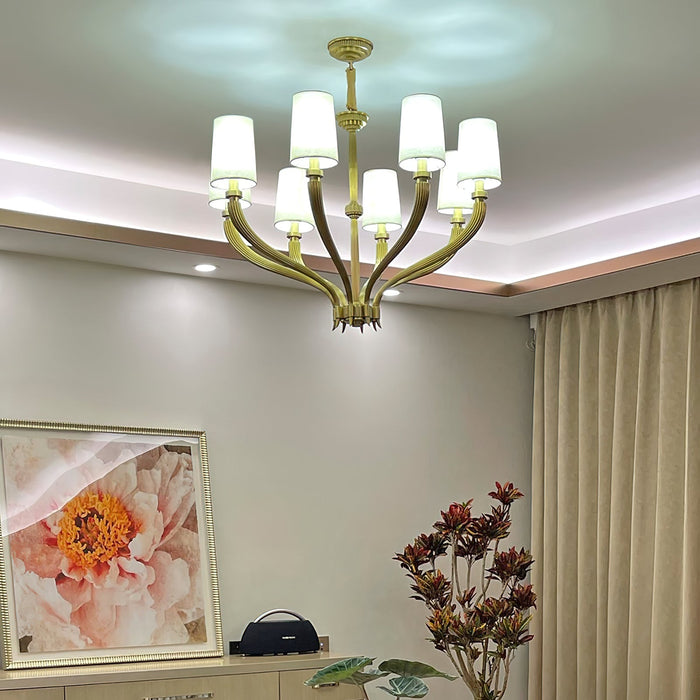 River Reed Chandelier-DWHOME