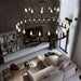 Rustic 48-inch 2 Tier Wagon Wheel Chandelier - DWHOME