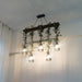 Rustic Wooden Chandelier-DWHOME