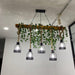 Rustic Wooden Chandelier-DWHOME