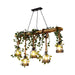 Rustic Wooden Chandelier-DWHOME