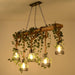 Rustic Wooden Chandelier-DWHOME