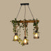 Rustic Wooden Chandelier-DWHOME