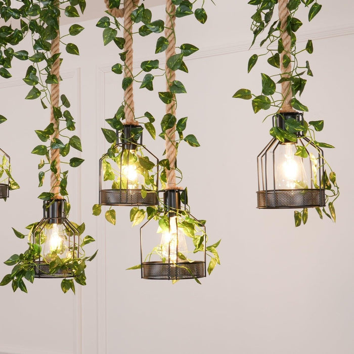 Rustic Wooden Chandelier-DWHOME