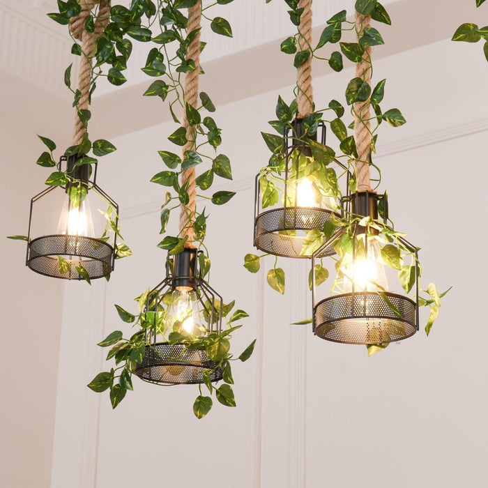 Rustic Wooden Chandelier-DWHOME