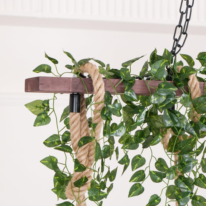 Rustic Wooden Chandelier-DWHOME