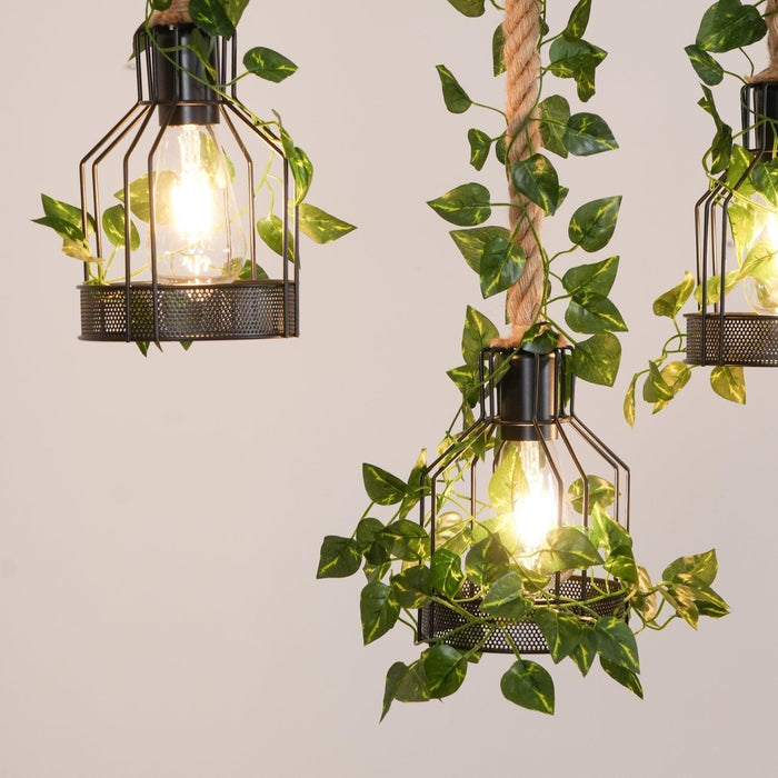 Rustic Wooden Chandelier-DWHOME