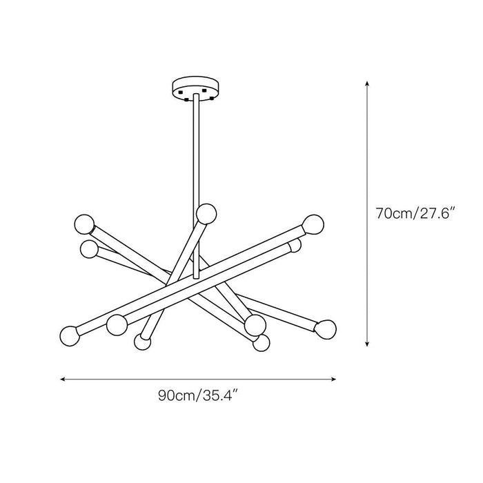 Ruven Chandelier-DWHOME
