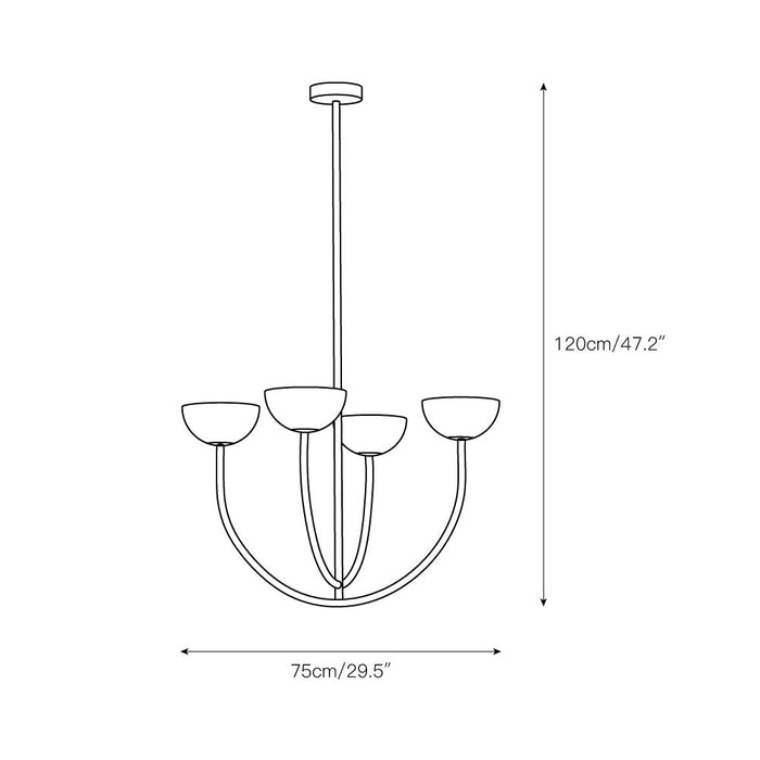 Ruzo Chandelier-DWHOME