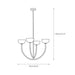 Ruzo Chandelier-DWHOME