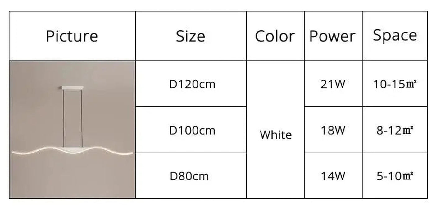 Led Restaurant Chandelier Light Luxury Modern Minimalist Dining Table Bar Long Strip Creative Home Indoor Lighting Pendant Light-DWHOME