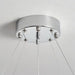 Gio 2-Tier Polished Chrome Crystal Chandelier-DWHOME