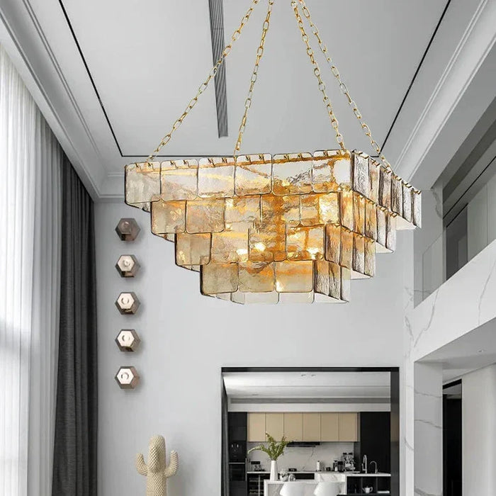 Welle Contemporary Chandelier-DWHOME