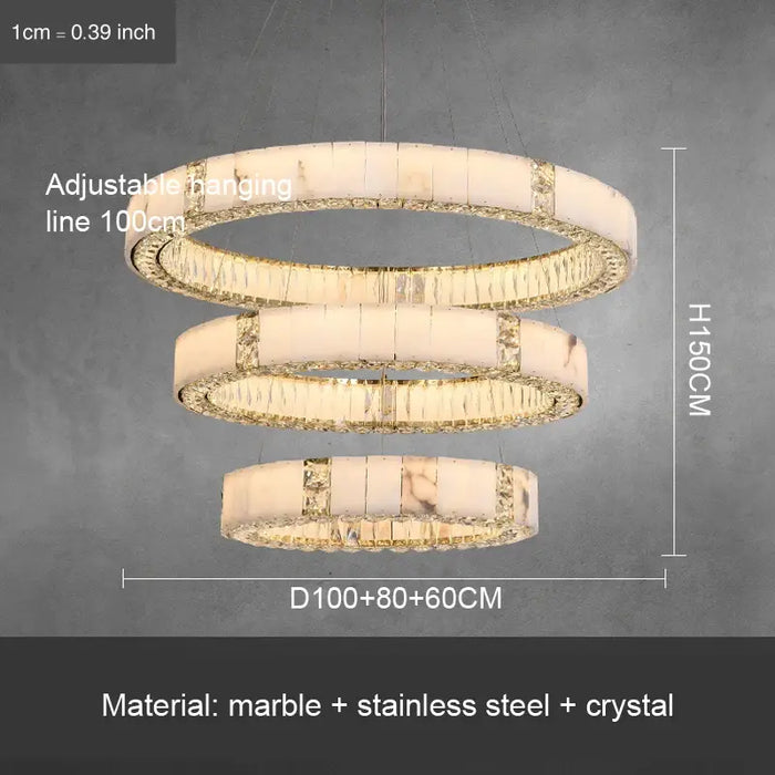 Edes Modern Chandelier-DWHOME