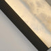 Applique en marbre Collection Moonshade, Noir-DWHOME