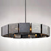 Stainless Steel Industrial Modern Ring Chandelier-DWHOME