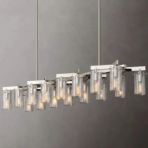 Leroi Chrome Dining Room Chandelier-DWHOME