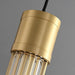 Copper & Glass Kitchen Island Pendant Light-DWHOME